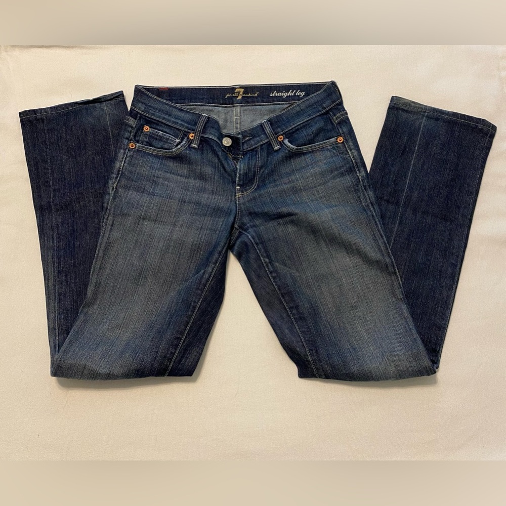7 For All Mankind Straight Legs Size 25